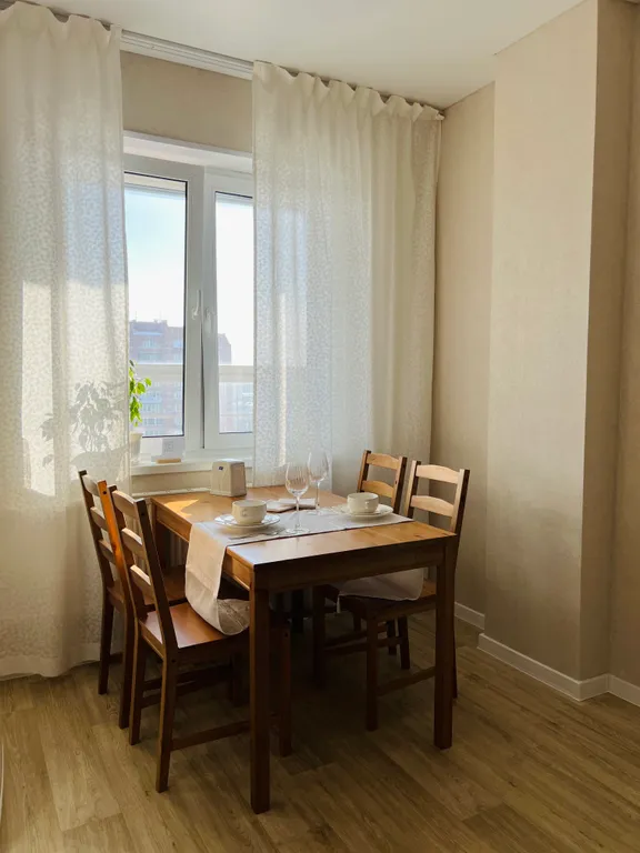 Уютная новая квартира в доме Белые паруса