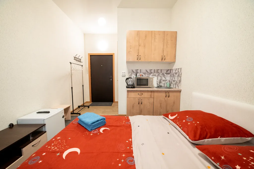 Уютная студия на Быковского