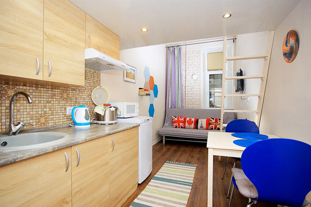 Квартира Квартира Двухуровневый апартамент — Санкт-Петербург