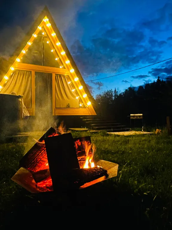Коттедж Уютный дом афрейм рядом с лесом, близко от города — Марьино