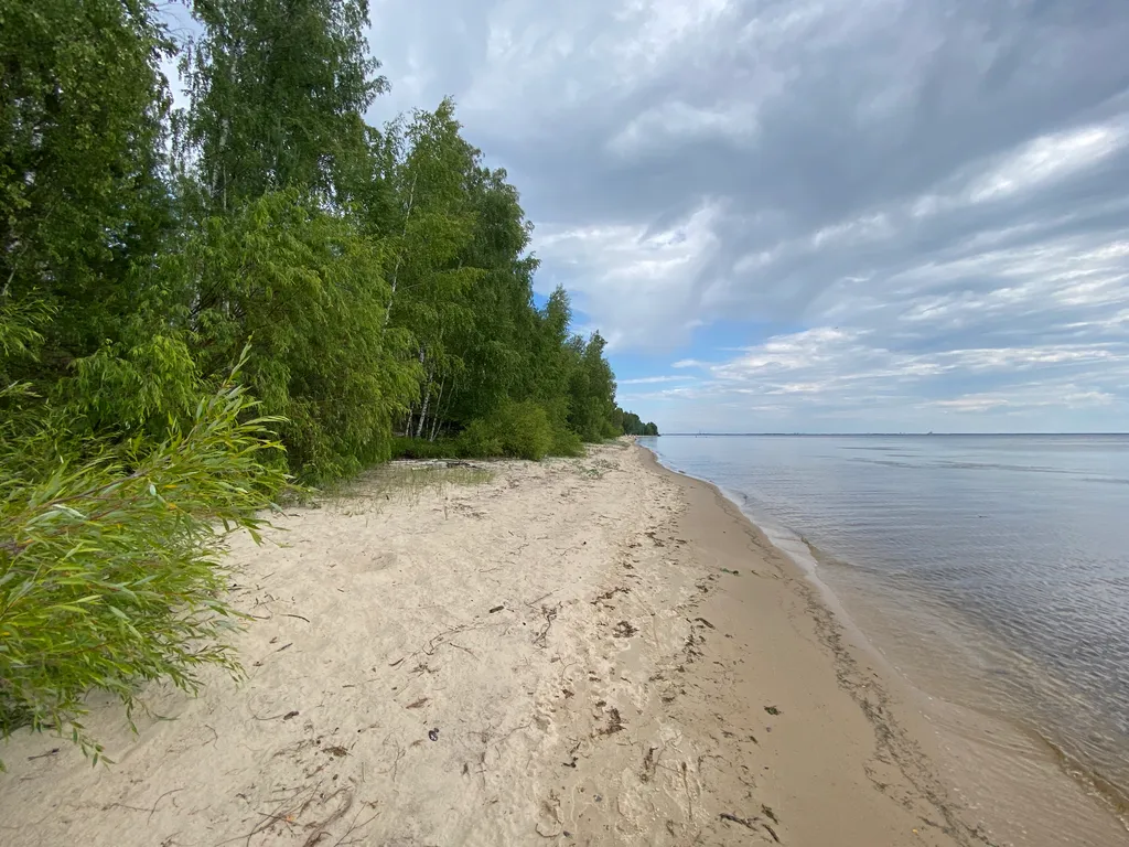 Дом с сауной на берегу Горьковского моря