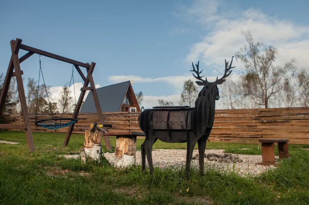 Барнхаус ЗИМА с подогреваемой купелью