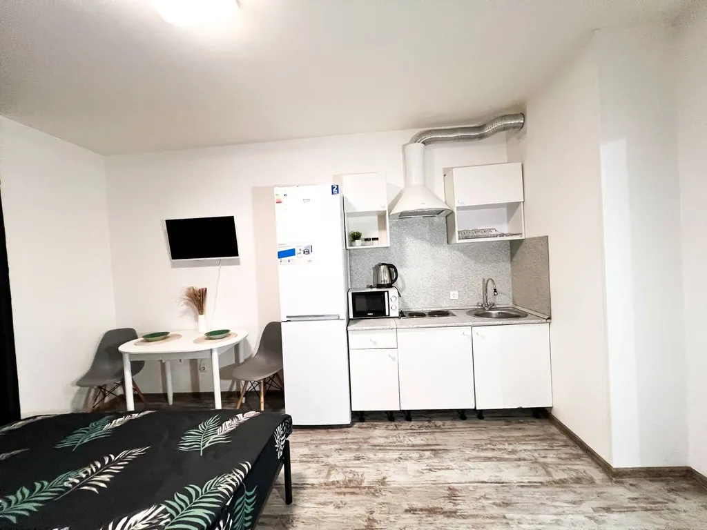 Квартира-студия у метро Девяткино для теплых вечеров