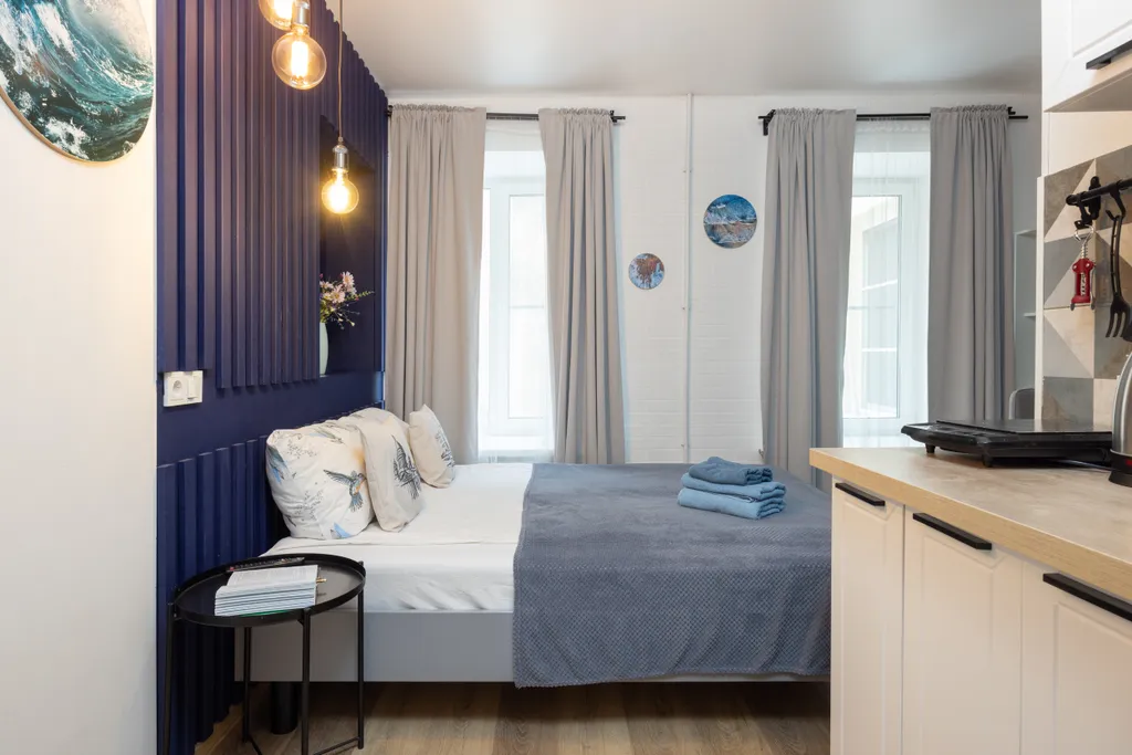 Квартира Квартира Уютная двухместная студия в самом центре Санкт-Петербурга — Санкт-Петербург