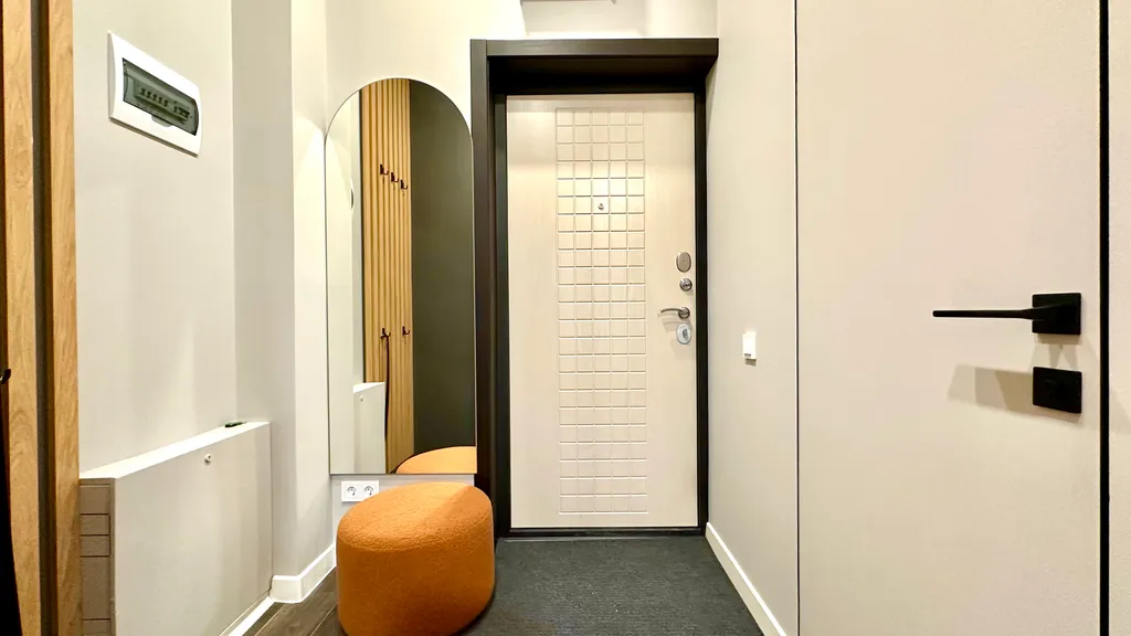 #58 Стильные апартаменты с видом на горы