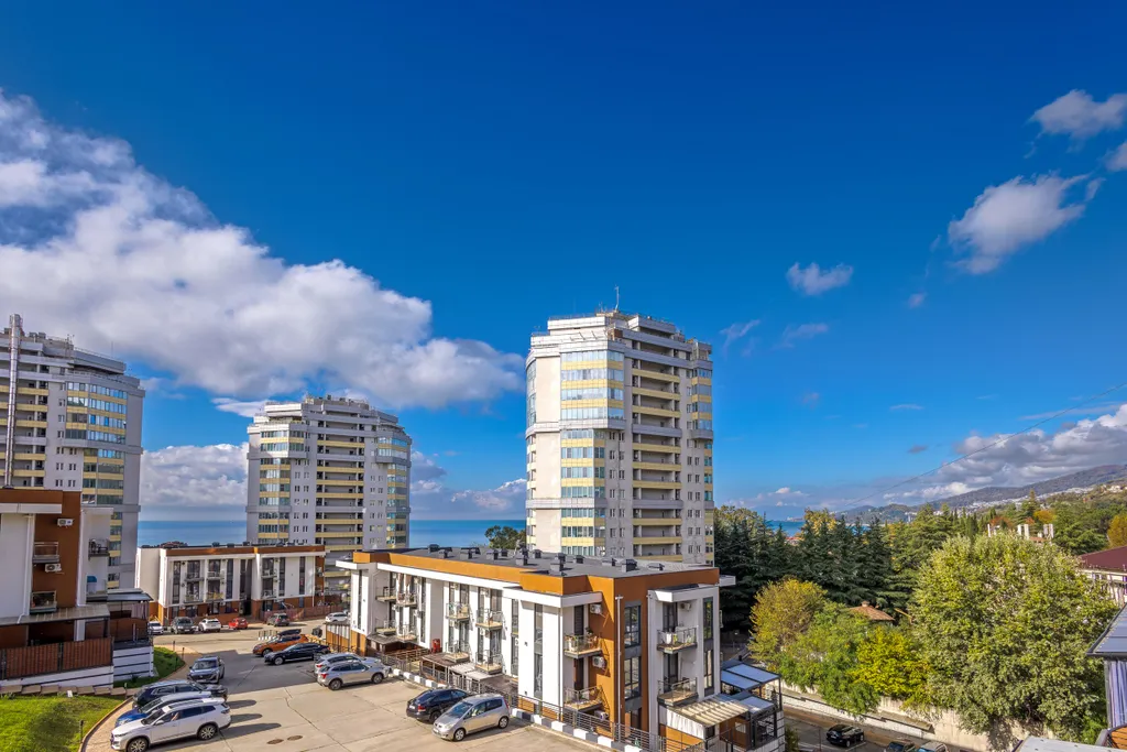 Студия в ЖК Касабланка с видом на море