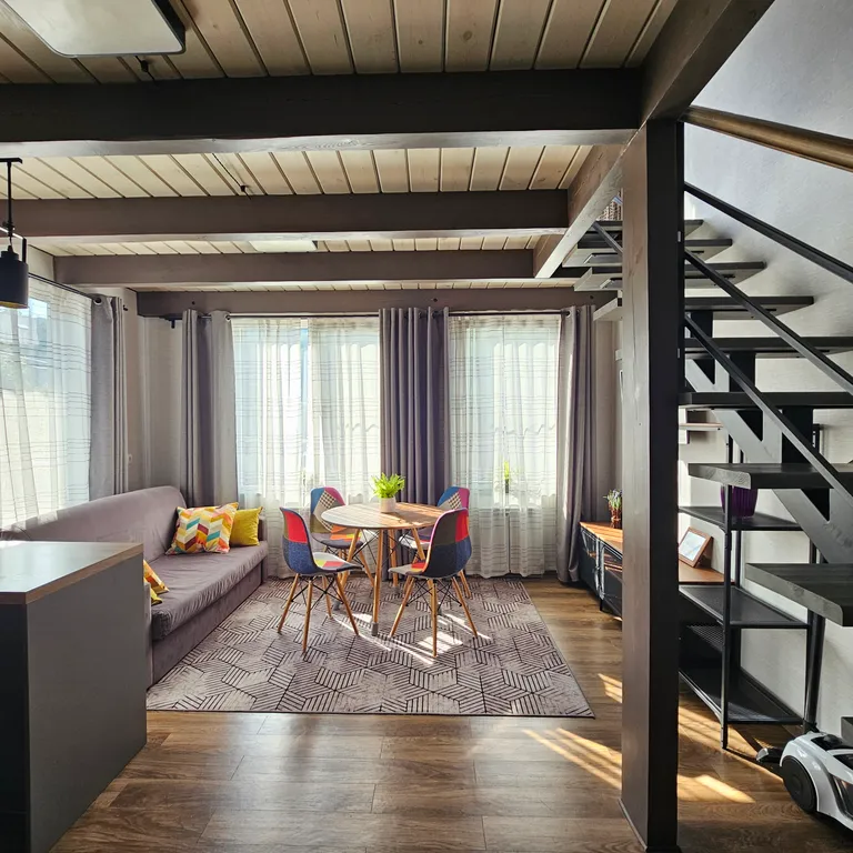 Квартира Прекрасная двухуровневая квартира с видом на горы — Красная Поляна