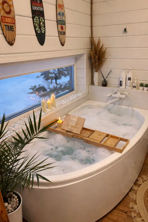 Уютный домик у лесного озера