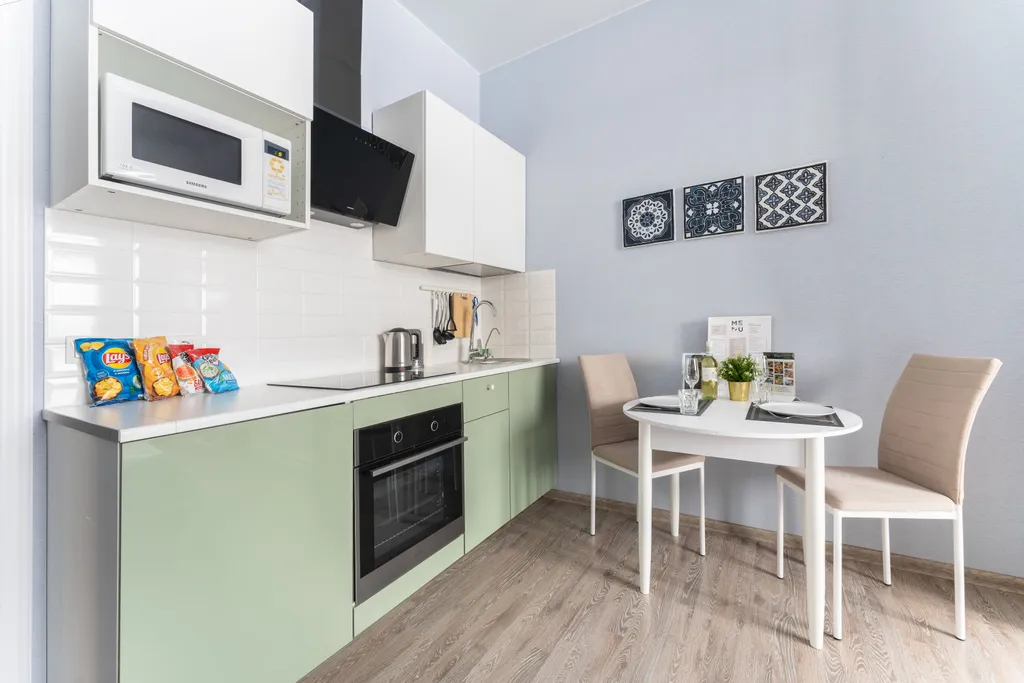 Квартира Квартира Aquamarine с балконом у метро Дмитровская — Москва
