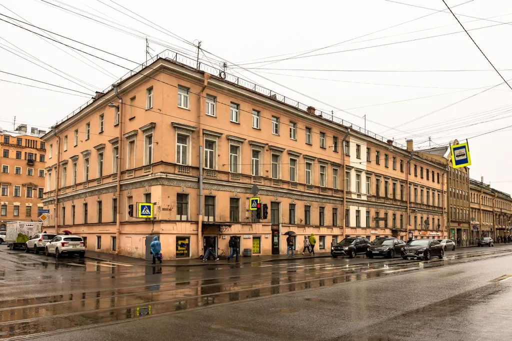 Квартира Квартира Двухместная студия в центре города — Санкт-Петербург