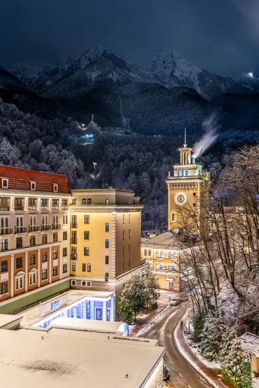 Апартаменты в центре РозаХутор