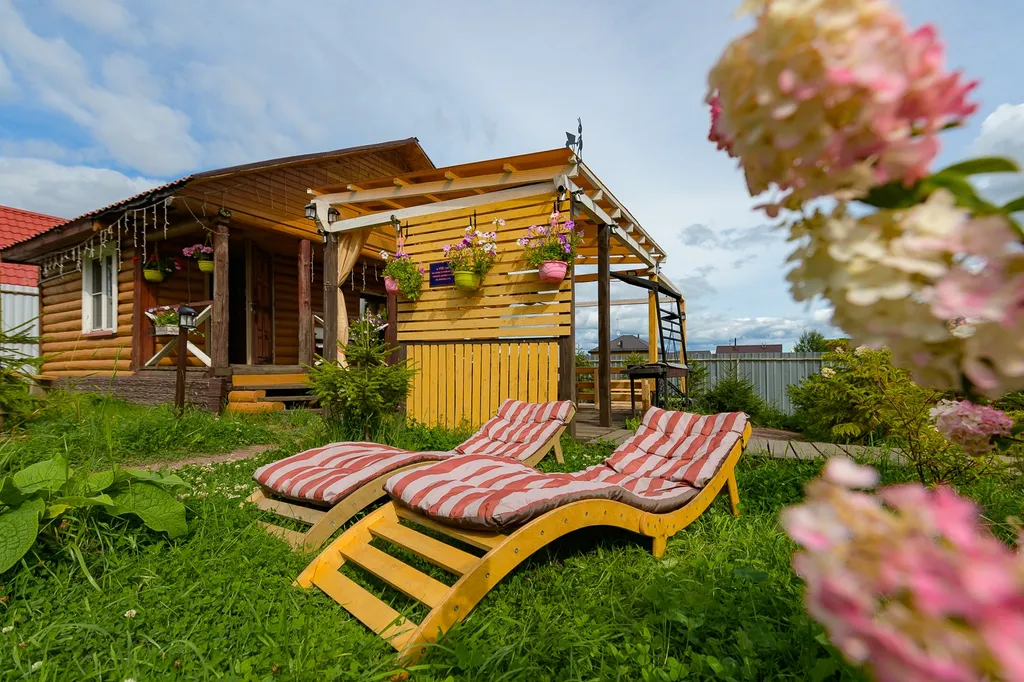 Коттедж Эко дом с баней и бассейнами рядом с Санкт-Петербургом — Кискелово