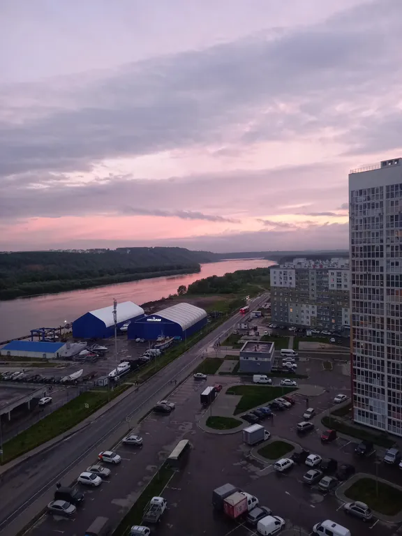 Уютная студия в ЖК Юг с прекрасным видом на реку