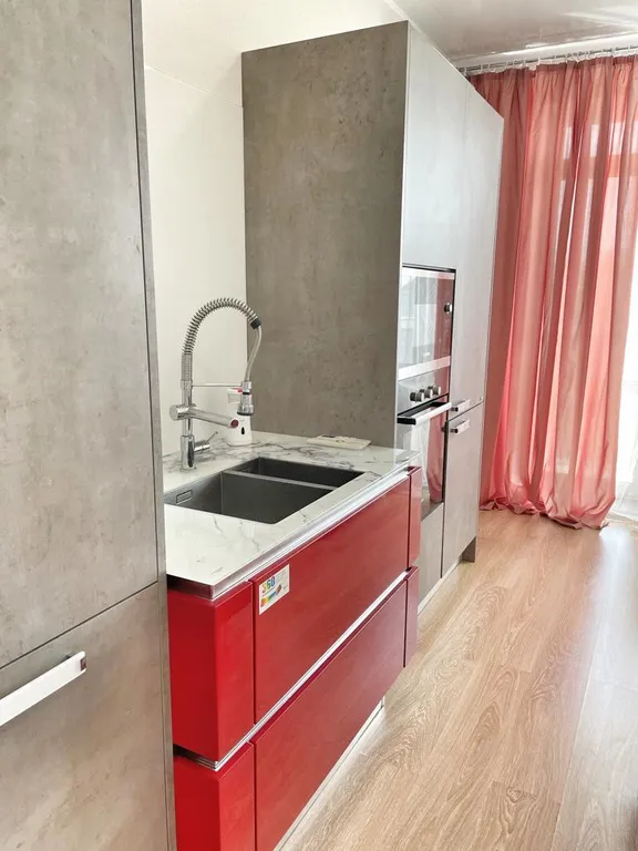 Red apartment