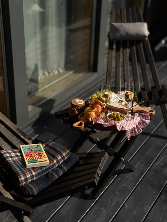 Панорамный дом с чаном под открытым небом и баней на дровах