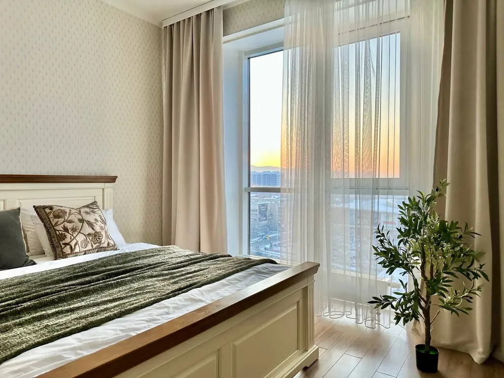 Квартира Утренний шепот с видом на горы — аренда посуточно в Алматы