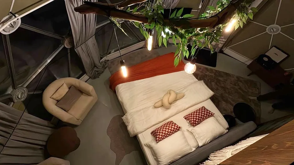 Коттедж Купольный дом «WOOD» на 4 гостя — Шерегеш