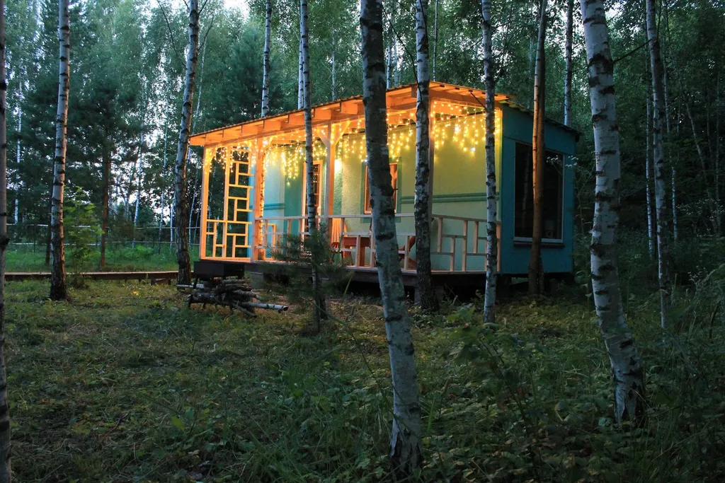 Коттедж Модульный дом Сосна на двоих — аренда посуточно в Пущино