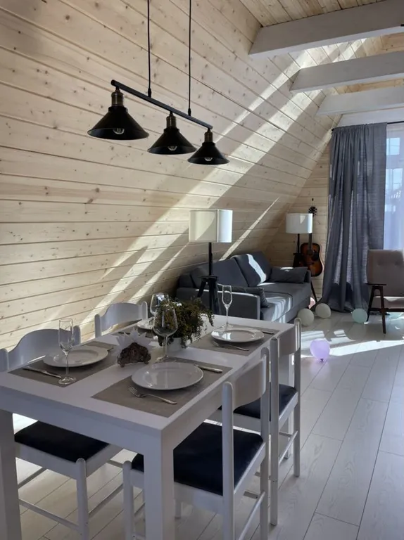 Уютный А-Фрейм домик