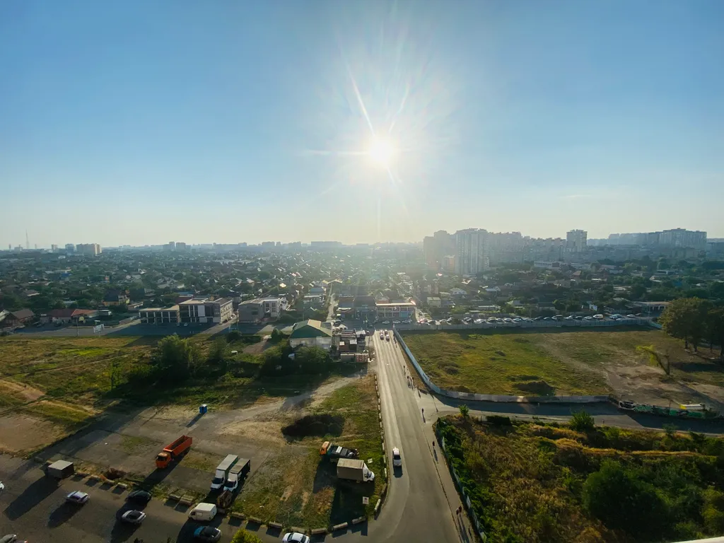 Квартира с видом на город