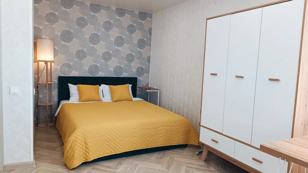 Уютная теплая воздушная сканди квартира с завтраком и снеками