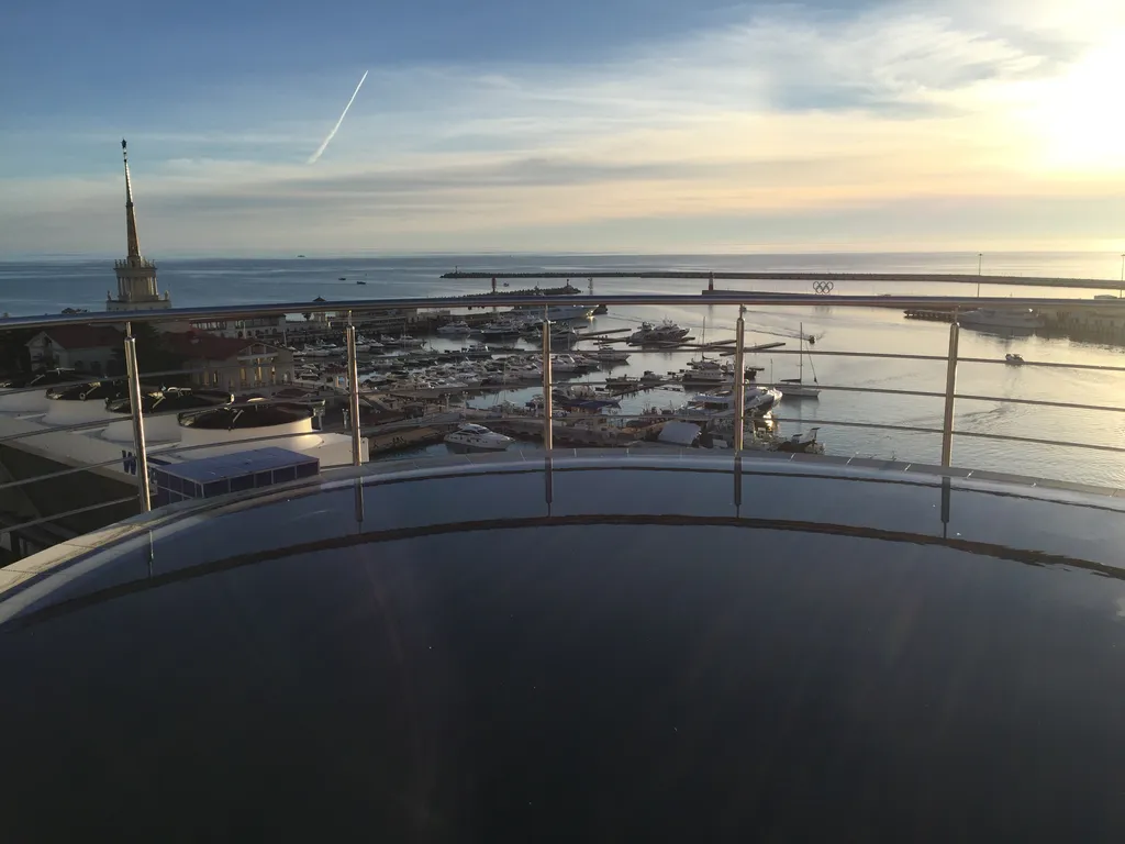 Апартаменты с 2-мя спальнями с видом на яхты