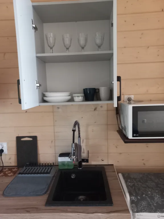 Домик с кухней для семейного отдыха