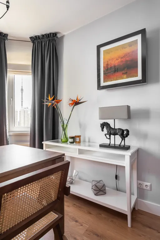 Квартира Уютная семейная квартира с видом на Останкинскую башню и ВДНХ — Москва