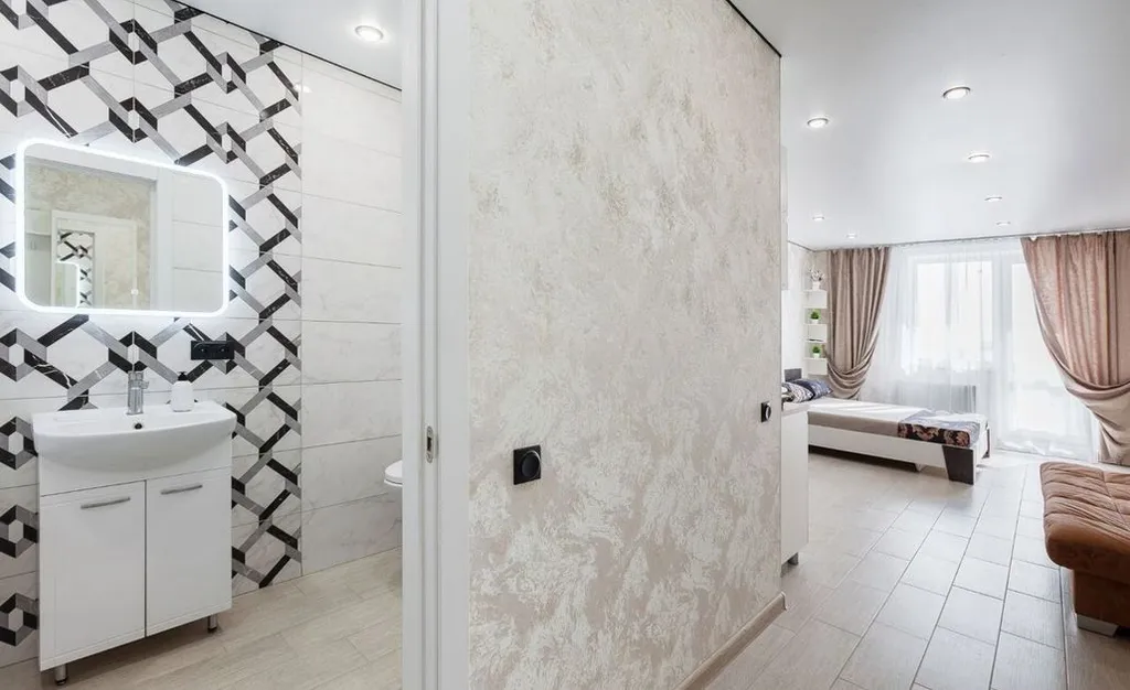 Апартаменты Квартиркаплаза семейный вариант у Самарских терм, 14 этаж