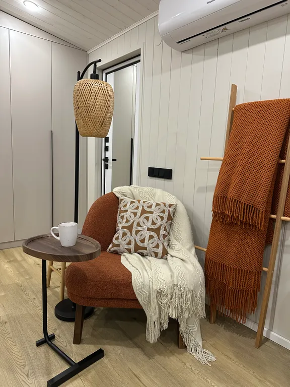 Дом на опушке леса с баней и чаном