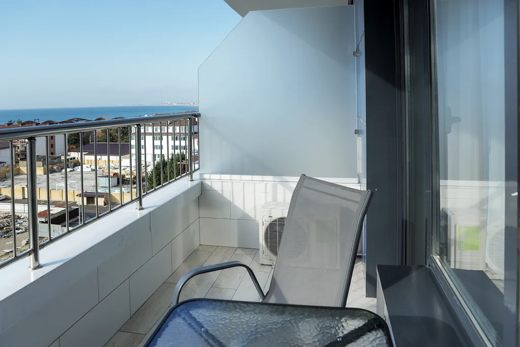 Квартира Уютные апартаменты с видом на море, с бассейном — Анапа