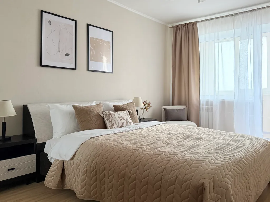 Красивая, просторная  квартира с видом на Волгу!