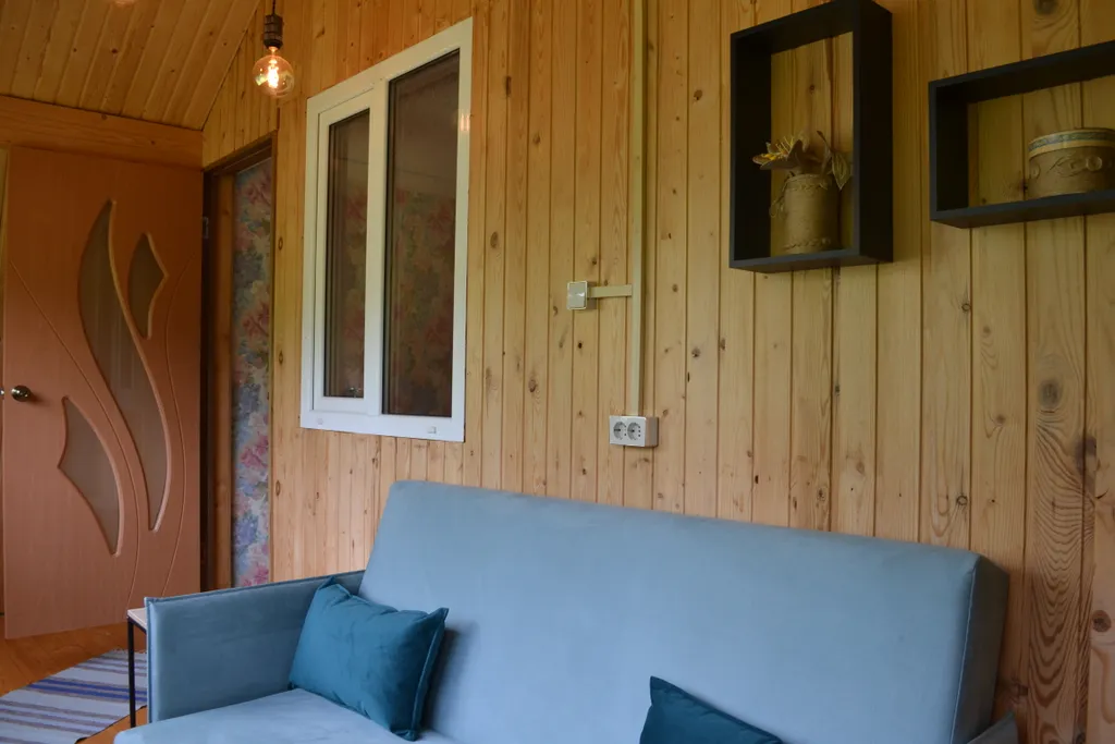 Дом-баня на берегу озера Уросозеро