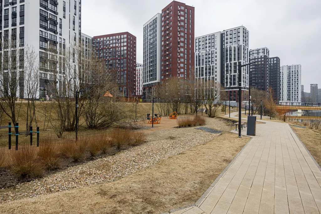 Квартира Квартира Уютная студия в ЖК Прокшино — Москва