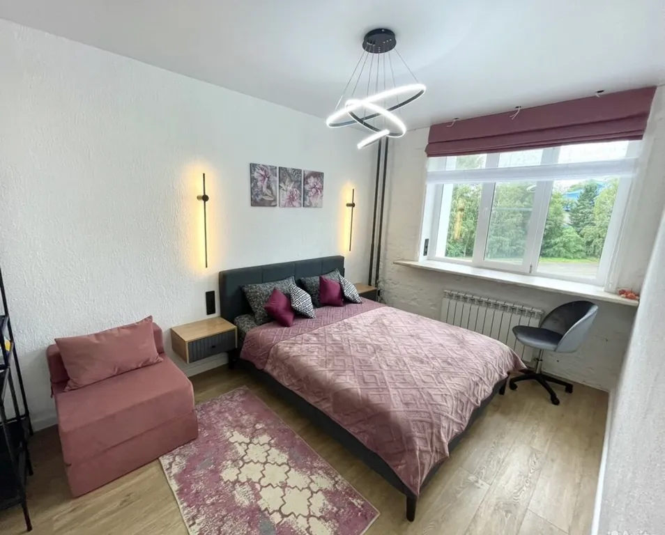 Апартамент с дизайнерским ремонтом, с видом на горы