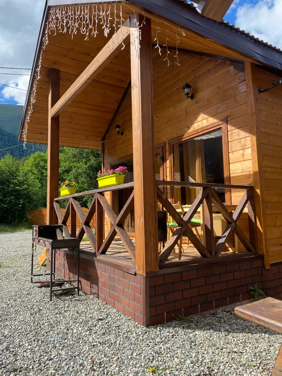 Коттедж Шале Мини № 1 - дом-студия — Архыз