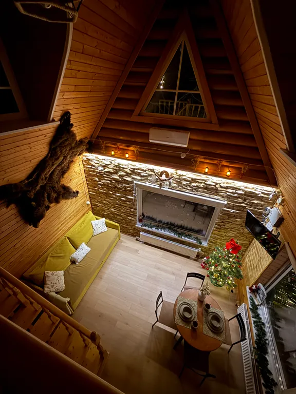 Уютный охотничий дом с чаном, бассейном и баней