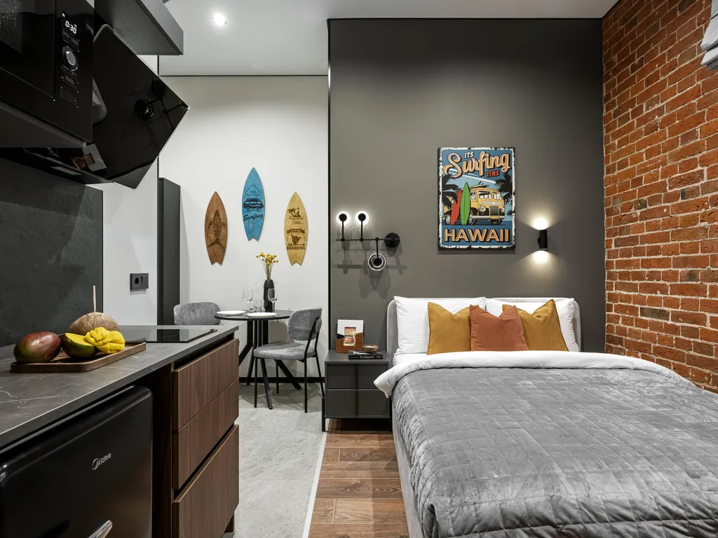 Квартира Квартира Стильный Loft 4 у Кремля — Москва
