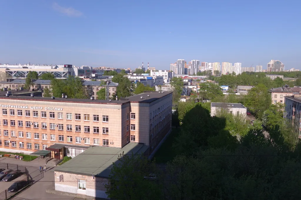 Квартира Квартира Евродвушка в новом доме у метро Лесная — Санкт-Петербург