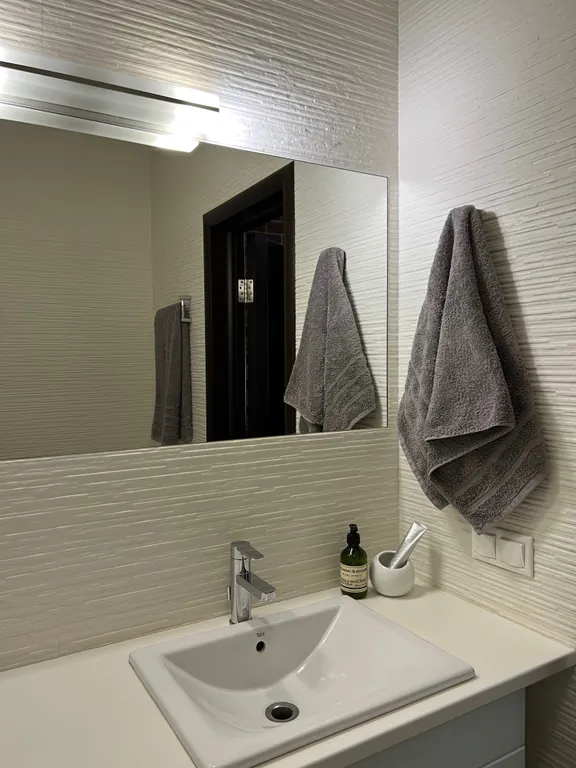 Уютная светлая студия с прекрасным видом в центре города