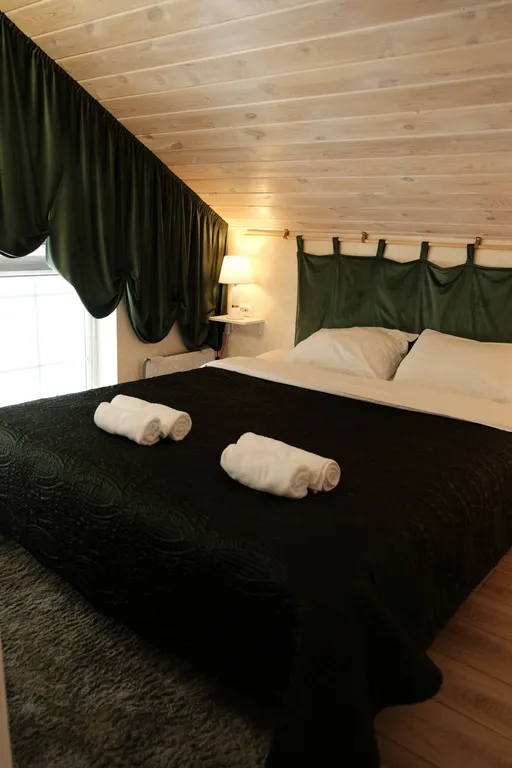 Большой уютный дом с видом на лес