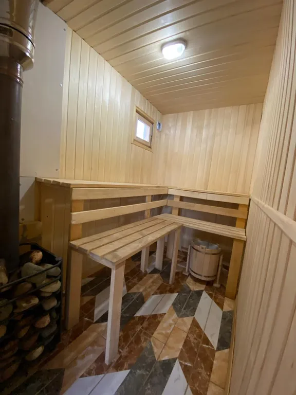 Коттедж Коттедж на берегу реки Кубань с баней, бассейном, банным чаном — Елизаветинская