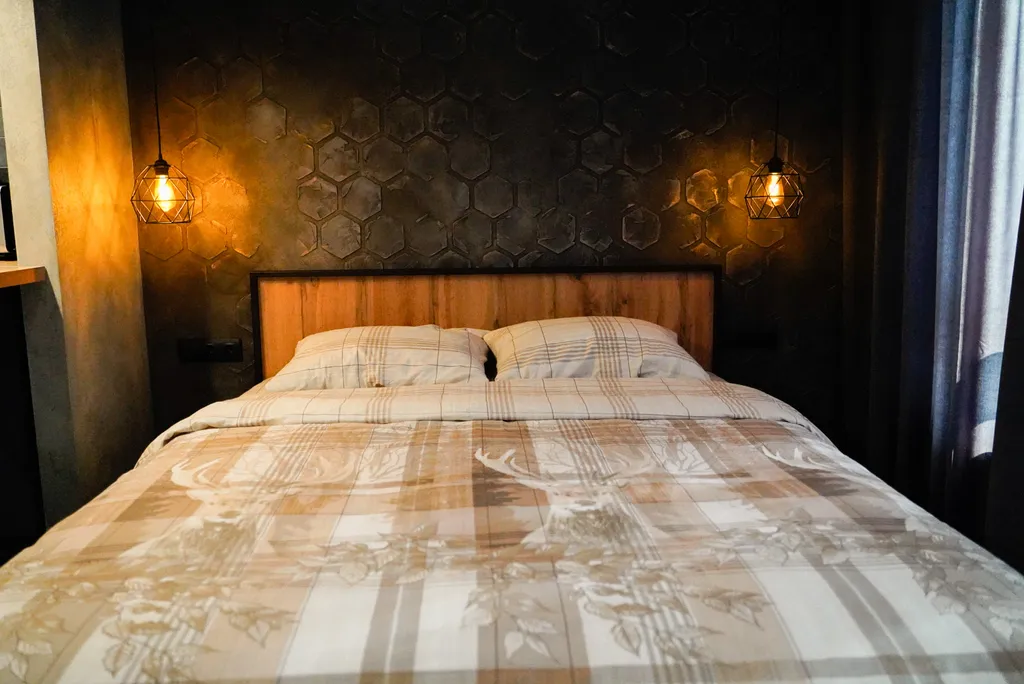 Квартира-студия loft-grey с кондиционером и парковкой