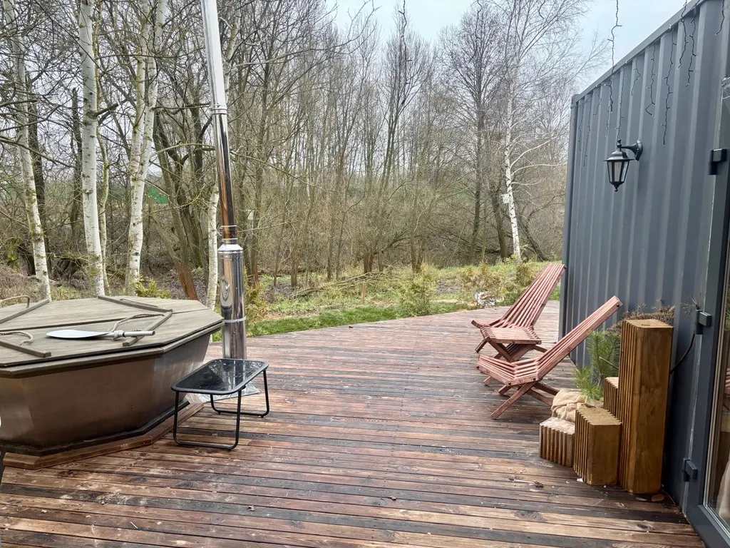 Уютный дом с банным чаном и авторским оформлением на берегу реки