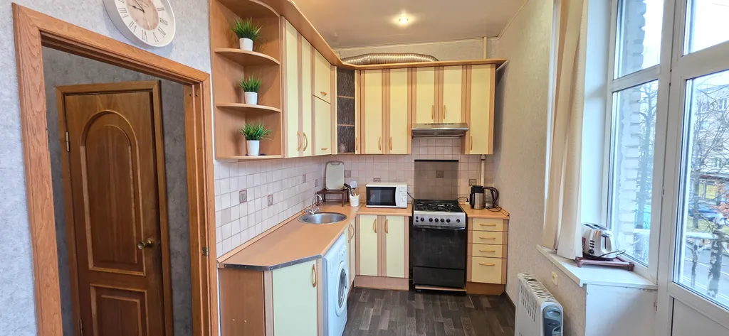 Квартира Просторная однокомнатная квартира в Сталинке — Колпино