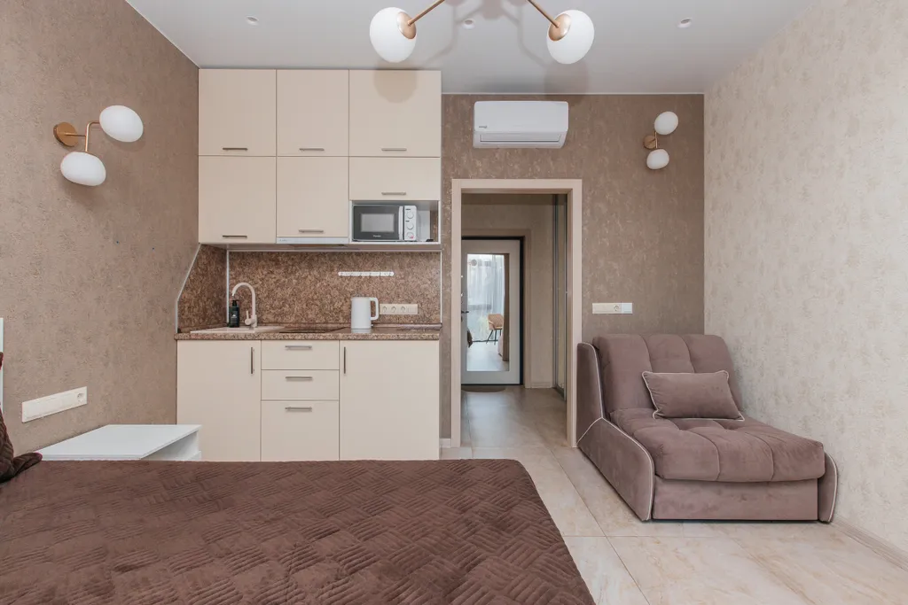 Квартира Квартира Стильная студия в элитном комплексе Метрополь — Сочи