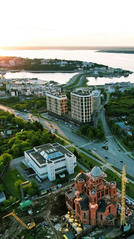 Элитная квартира на заливе в центре города