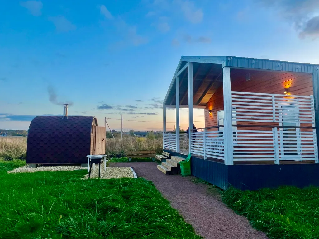 Коттедж Коттедж БарнХаус Банька — Владимировка