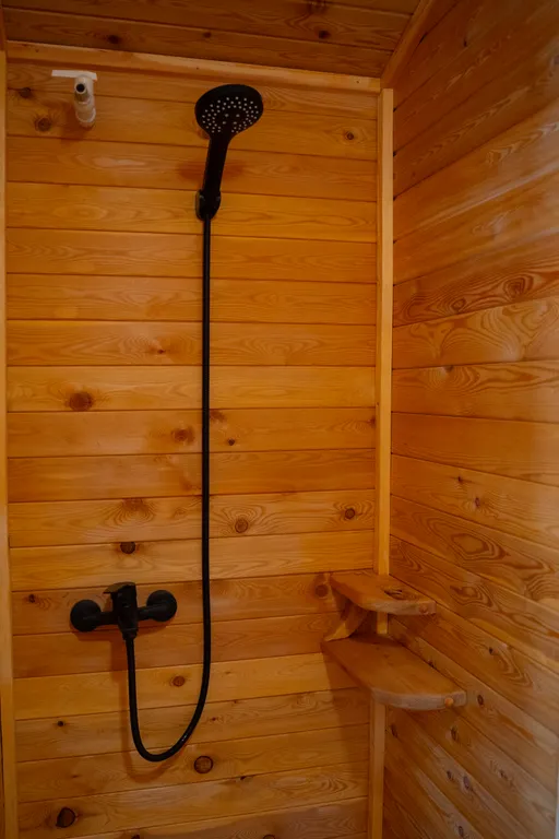 Коттедж А-фрейм коттедж Мята с бассейном — Прасковеевка