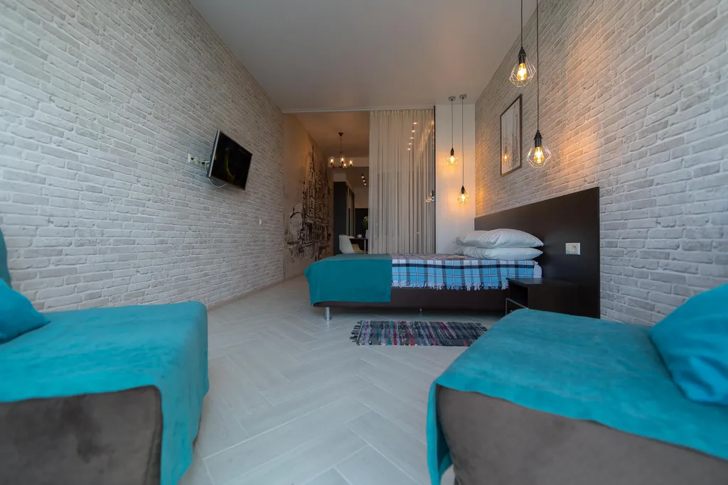 Квартира Квартира Современная студия Бирюза у моря — Адлер